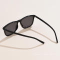 Nouvelles lunettes de soleil carrées rétro européennes et américaines Lunettes de soleil de rue à la mode pour hommes Lunettes de soleil transfrontalières pour hommes s21171